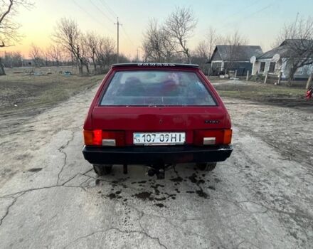 Красный ВАЗ 2108, объемом двигателя 1.5 л и пробегом 40 тыс. км за 1000 $, фото 2 на Automoto.ua