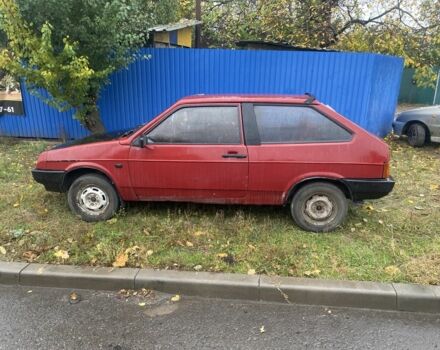 Красный ВАЗ 2108, объемом двигателя 1.5 л и пробегом 100 тыс. км за 809 $, фото 2 на Automoto.ua