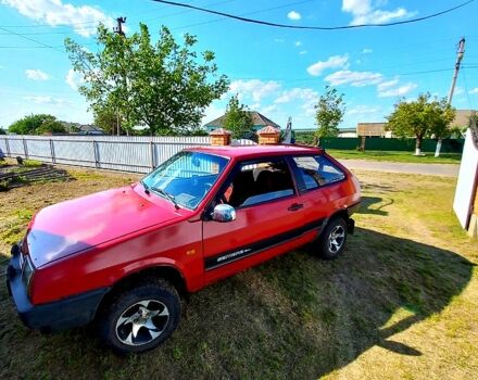 Червоний ВАЗ 2108, об'ємом двигуна 1.5 л та пробігом 0 тис. км за 1300 $, фото 1 на Automoto.ua