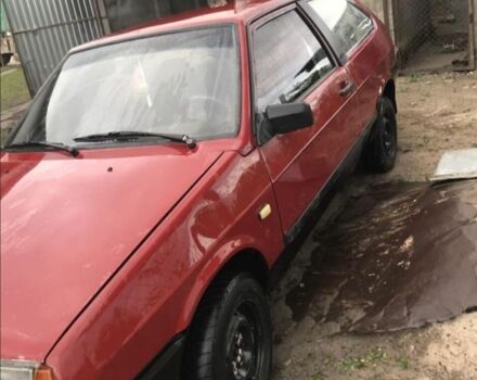 Красный ВАЗ 2108, объемом двигателя 1.1 л и пробегом 170 тыс. км за 426 $, фото 5 на Automoto.ua