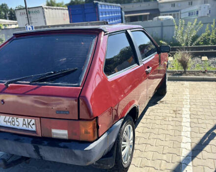 Красный ВАЗ 2108, объемом двигателя 1.3 л и пробегом 125 тыс. км за 1400 $, фото 1 на Automoto.ua