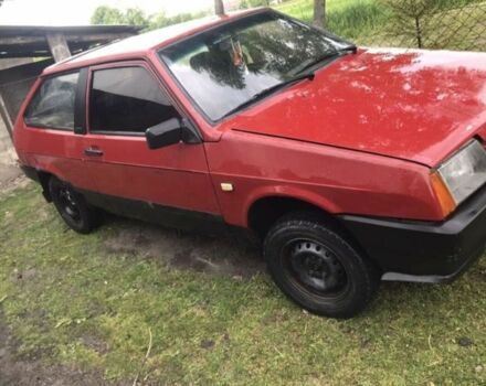 Красный ВАЗ 2108, объемом двигателя 1.1 л и пробегом 170 тыс. км за 426 $, фото 4 на Automoto.ua