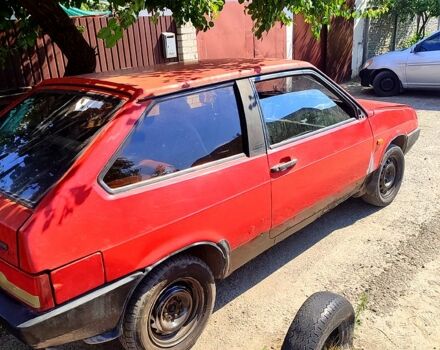 Красный ВАЗ 2108, объемом двигателя 1.5 л и пробегом 78 тыс. км за 450 $, фото 2 на Automoto.ua