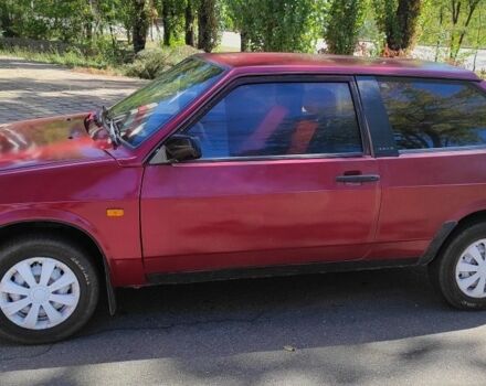 Красный ВАЗ 2108, объемом двигателя 2 л и пробегом 200 тыс. км за 997 $, фото 1 на Automoto.ua