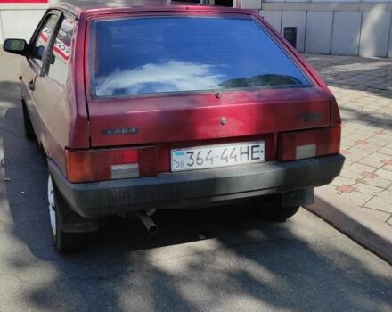Красный ВАЗ 2108, объемом двигателя 2 л и пробегом 200 тыс. км за 997 $, фото 2 на Automoto.ua