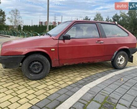 ВАЗ 2108 1996 в Луцке на Automoto.ua Красный ВАЗ 2108, объемом двигателя 1.29 л и пробегом 383 тыс. км за 500 $, фото 1 на Automoto.ua