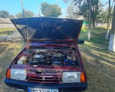 Красный ВАЗ 2108, объемом двигателя 1.6 л и пробегом 100 тыс. км за 1600 $, фото 1 на Automoto.ua