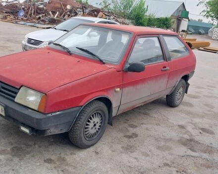 Красный ВАЗ 2108, объемом двигателя 1.3 л и пробегом 200 тыс. км за 606 $, фото 1 на Automoto.ua
