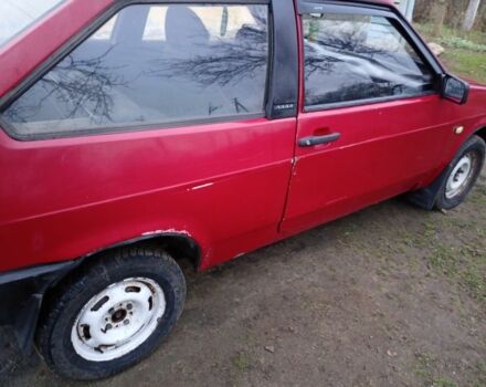 Красный ВАЗ 2108, объемом двигателя 1 л и пробегом 2 тыс. км за 850 $, фото 5 на Automoto.ua