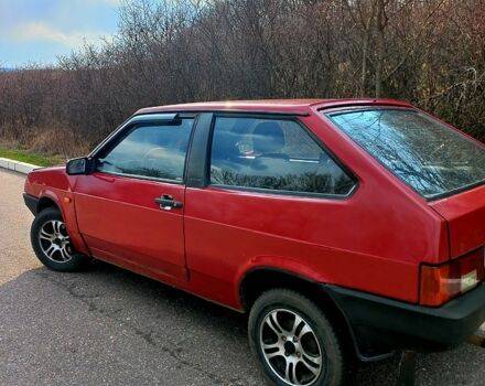 Красный ВАЗ 2108, объемом двигателя 1.5 л и пробегом 0 тыс. км за 1100 $, фото 2 на Automoto.ua