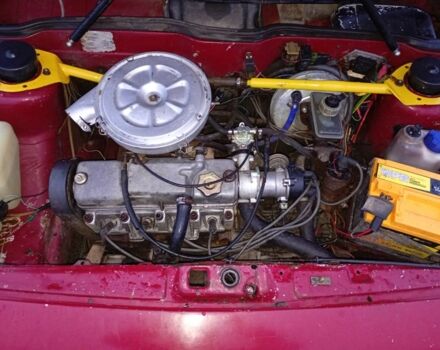 Красный ВАЗ 2108, объемом двигателя 1 л и пробегом 2 тыс. км за 850 $, фото 1 на Automoto.ua