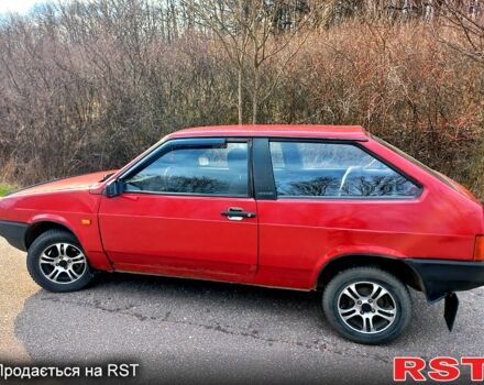 Красный ВАЗ 2108, объемом двигателя 1.5 л и пробегом 0 тыс. км за 1100 $, фото 1 на Automoto.ua