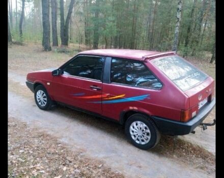 Красный ВАЗ 2108, объемом двигателя 1.5 л и пробегом 280 тыс. км за 900 $, фото 4 на Automoto.ua