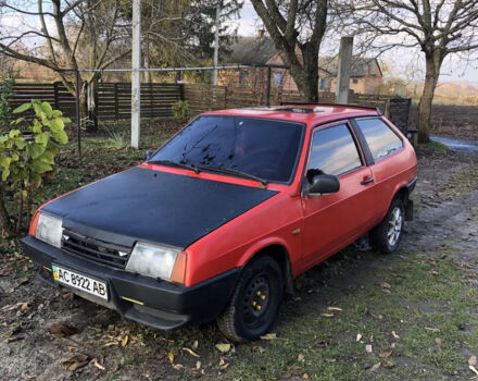 Красный ВАЗ 2108, объемом двигателя 1.5 л и пробегом 293 тыс. км за 1200 $, фото 2 на Automoto.ua