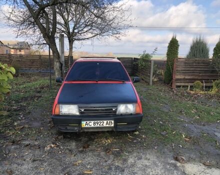 Красный ВАЗ 2108, объемом двигателя 1.5 л и пробегом 293 тыс. км за 1200 $, фото 1 на Automoto.ua