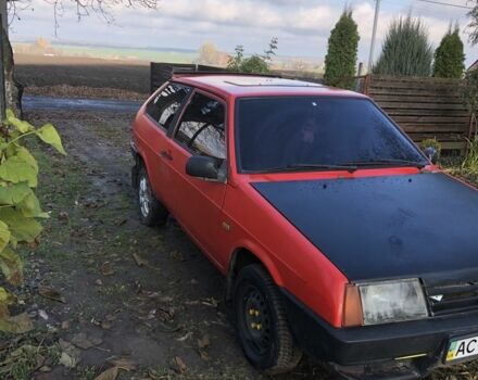 Красный ВАЗ 2108, объемом двигателя 1.5 л и пробегом 293 тыс. км за 1200 $, фото 3 на Automoto.ua