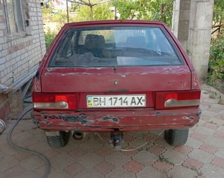 Красный ВАЗ 2108, объемом двигателя 0 л и пробегом 1000 тыс. км за 450 $, фото 1 на Automoto.ua