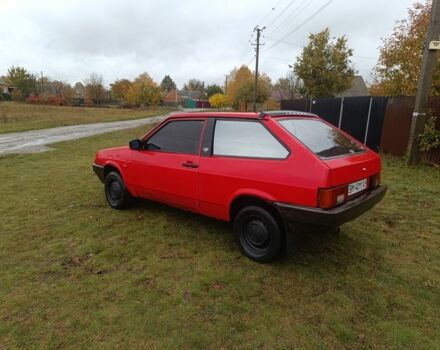 Красный ВАЗ 2108, объемом двигателя 1.3 л и пробегом 128 тыс. км за 750 $, фото 3 на Automoto.ua