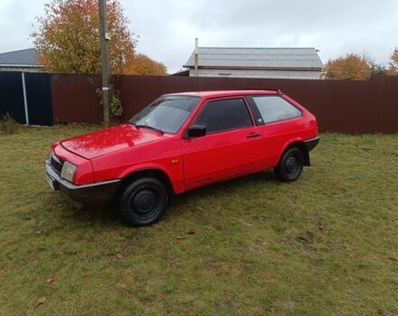 Красный ВАЗ 2108, объемом двигателя 1.3 л и пробегом 128 тыс. км за 750 $, фото 1 на Automoto.ua