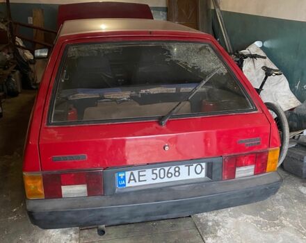 Красный ВАЗ 2108, объемом двигателя 1.3 л и пробегом 46 тыс. км за 953 $, фото 3 на Automoto.ua