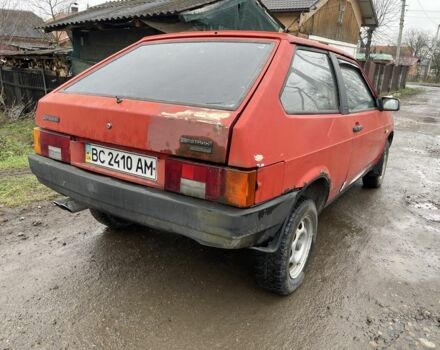 Червоний ВАЗ 2108, об'ємом двигуна 1.3 л та пробігом 200 тис. км за 350 $, фото 3 на Automoto.ua