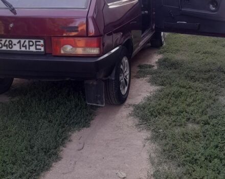 Красный ВАЗ 2108, объемом двигателя 1.3 л и пробегом 62 тыс. км за 950 $, фото 2 на Automoto.ua