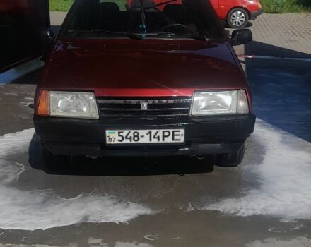 Красный ВАЗ 2108, объемом двигателя 1.3 л и пробегом 62 тыс. км за 950 $, фото 6 на Automoto.ua