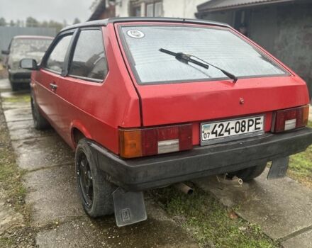 Червоний ВАЗ 2108, об'ємом двигуна 1.5 л та пробігом 100 тис. км за 599 $, фото 3 на Automoto.ua