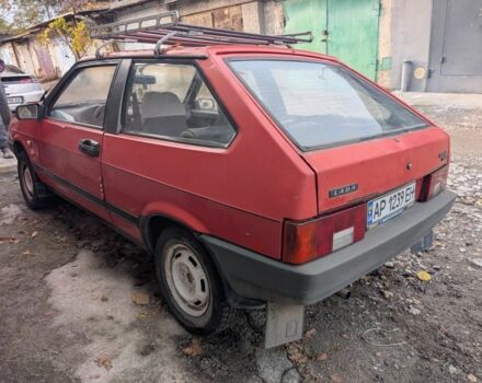 ВАЗ 2108 1990 в Запорожье на Automoto.ua Красный ВАЗ 2108, объемом двигателя 1.3 л и пробегом 56 тыс. км за 761 $, фото 3 на Automoto.ua