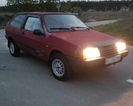 Красный ВАЗ 2108, объемом двигателя 1.6 л и пробегом 100 тыс. км за 800 $, фото 4 на Automoto.ua