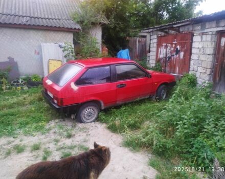Красный ВАЗ 2108, объемом двигателя 1.5 л и пробегом 40 тыс. км за 500 $, фото 4 на Automoto.ua
