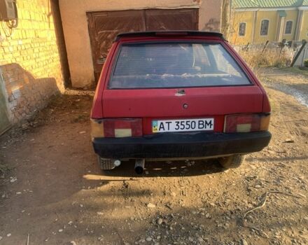 Красный ВАЗ 2108, объемом двигателя 1.3 л и пробегом 3 тыс. км за 450 $, фото 1 на Automoto.ua