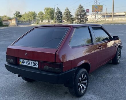 Красный ВАЗ 2108, объемом двигателя 1.3 л и пробегом 90 тыс. км за 1280 $, фото 2 на Automoto.ua
