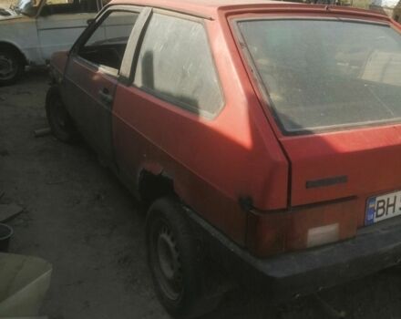 Красный ВАЗ 2108, объемом двигателя 1.3 л и пробегом 100 тыс. км за 550 $, фото 4 на Automoto.ua