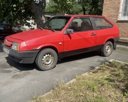 Красный ВАЗ 2108, объемом двигателя 1.3 л и пробегом 200 тыс. км за 700 $, фото 2 на Automoto.ua