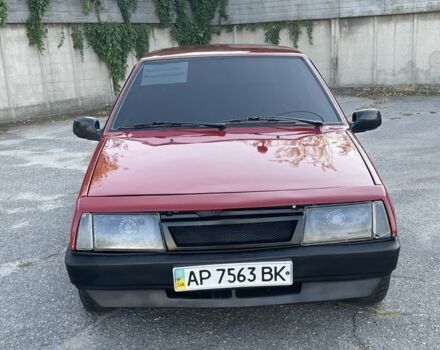 Красный ВАЗ 2108, объемом двигателя 1.3 л и пробегом 90 тыс. км за 1280 $, фото 5 на Automoto.ua