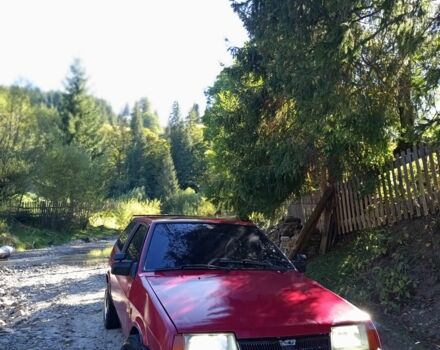 Красный ВАЗ 2108, объемом двигателя 1.5 л и пробегом 60 тыс. км за 1100 $, фото 1 на Automoto.ua