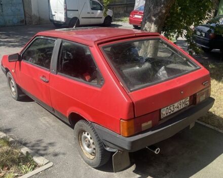 Красный ВАЗ 2108, объемом двигателя 1.3 л и пробегом 200 тыс. км за 700 $, фото 3 на Automoto.ua