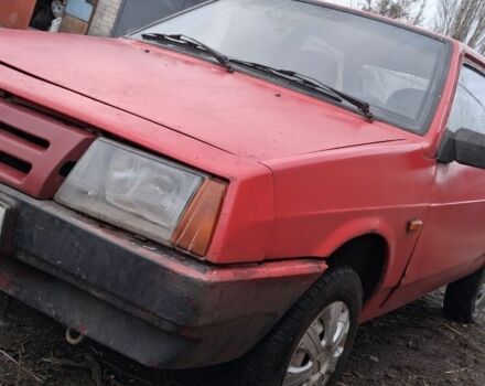 Красный ВАЗ 2108, объемом двигателя 1.3 л и пробегом 100 тыс. км за 650 $, фото 1 на Automoto.ua