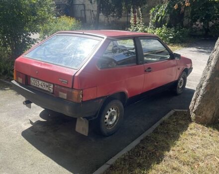 Красный ВАЗ 2108, объемом двигателя 1.3 л и пробегом 200 тыс. км за 700 $, фото 4 на Automoto.ua