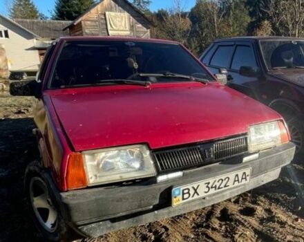 Красный ВАЗ 2108, объемом двигателя 1.5 л и пробегом 60 тыс. км за 1100 $, фото 2 на Automoto.ua