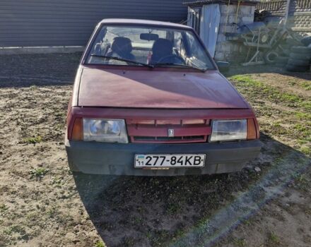 Красный ВАЗ 2108, объемом двигателя 1 л и пробегом 321 тыс. км за 550 $, фото 2 на Automoto.ua