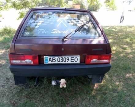 Красный ВАЗ 2108, объемом двигателя 1 л и пробегом 200 тыс. км за 1600 $, фото 1 на Automoto.ua