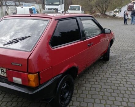 Красный ВАЗ 2108, объемом двигателя 1.3 л и пробегом 100 тыс. км за 450 $, фото 2 на Automoto.ua