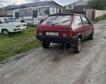 Красный ВАЗ 2108, объемом двигателя 1.1 л и пробегом 250 тыс. км за 750 $, фото 3 на Automoto.ua