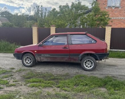 Красный ВАЗ 2108, объемом двигателя 1.1 л и пробегом 250 тыс. км за 750 $, фото 4 на Automoto.ua