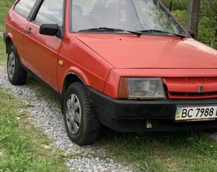 Красный ВАЗ 2108, объемом двигателя 1.3 л и пробегом 77 тыс. км за 690 $, фото 1 на Automoto.ua