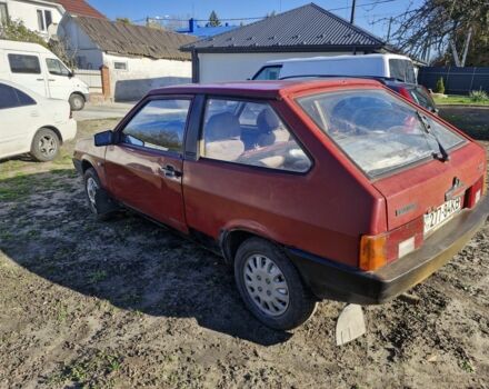 Красный ВАЗ 2108, объемом двигателя 1 л и пробегом 321 тыс. км за 550 $, фото 1 на Automoto.ua