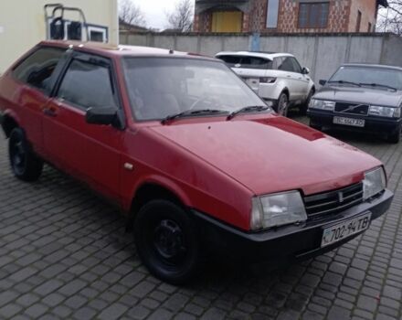 Красный ВАЗ 2108, объемом двигателя 1.3 л и пробегом 100 тыс. км за 450 $, фото 4 на Automoto.ua