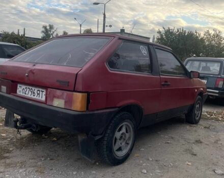 Красный ВАЗ 2108, объемом двигателя 1.5 л и пробегом 333 тыс. км за 552 $, фото 1 на Automoto.ua